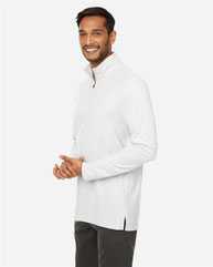 Fusion ChromaSoft™ Pique Quarter-Zip Pullover
