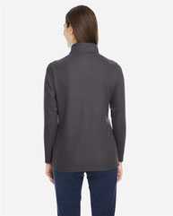 Women's Fusion ChromaSoft™ Pique Quarter-Zip Pullover