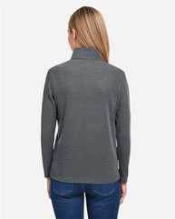 Women's Fusion ChromaSoft™ Pique Quarter-Zip Pullover