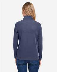 Women's Fusion ChromaSoft™ Pique Quarter-Zip Pullover