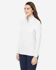 Women's Fusion ChromaSoft™ Pique Quarter-Zip Pullover