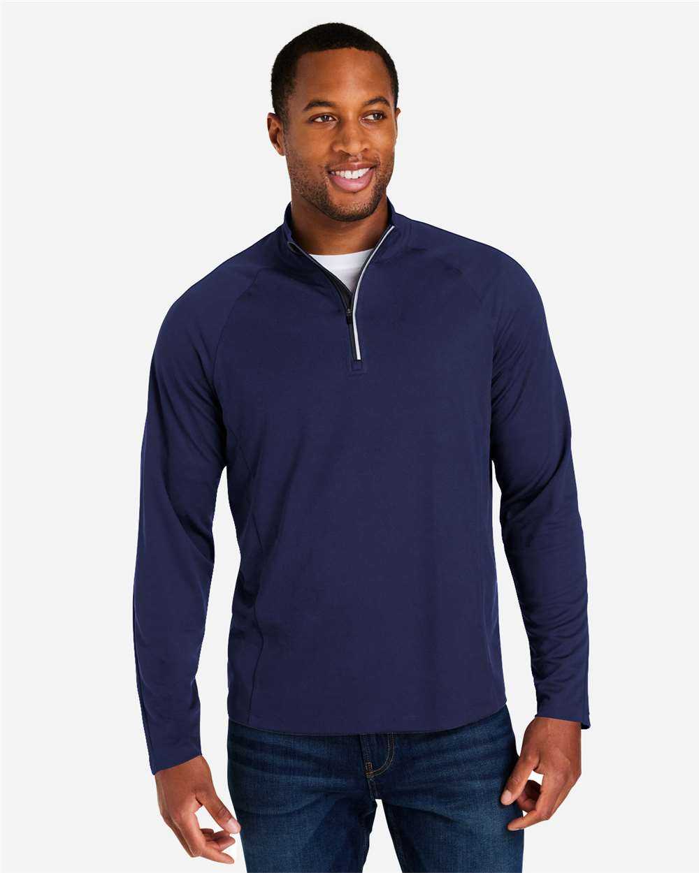 Origin Performance Pique Quarter-Zip Pullover