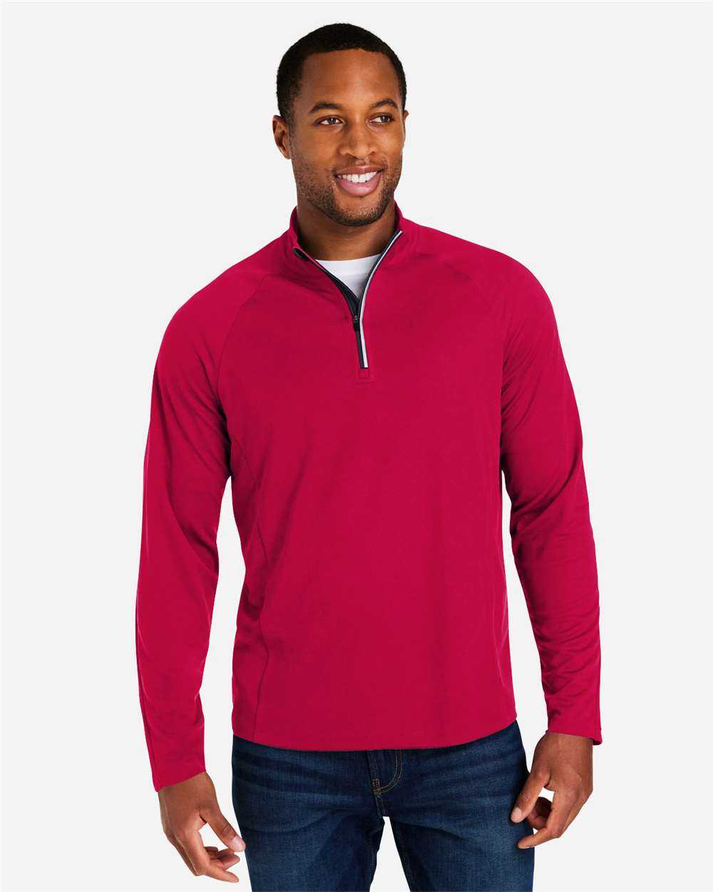 Origin Performance Pique Quarter-Zip Pullover