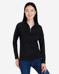 Women's Origin Performance Pique Quarter-Zip Pullover