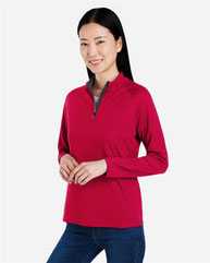Women's Origin Performance Pique Quarter-Zip Pullover