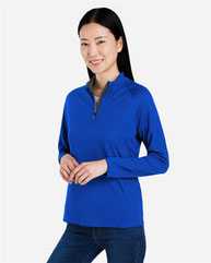 Women's Origin Performance Pique Quarter-Zip Pullover