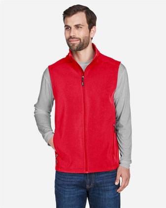 CORE365 Cruise Two-Layer Fleece Bonded Soft Shell Vest CE701