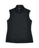 CORE365 Women's Cruise Two-Layer Fleece Bonded Soft&nbsp;Shell Vest CE701W
