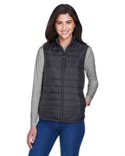 CORE365 Women's Prevail Packable Puffer Vest CE702W CORE365 Women's Prevail Packable Puffer Vest CE702W