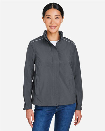 CORE365 Women's Packable Rain Jacket CE712W