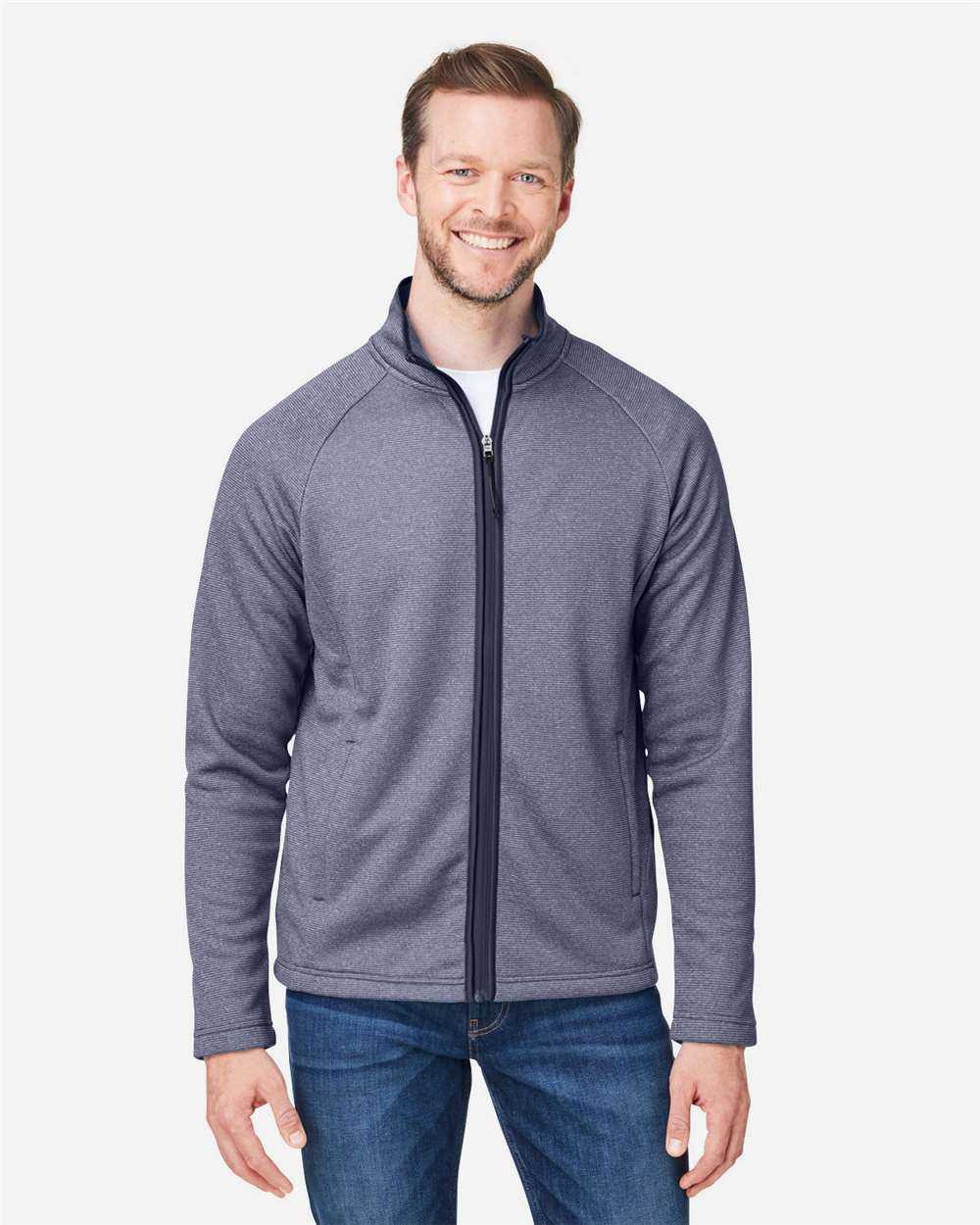 Venture Heathered Stripe Full-Zip
