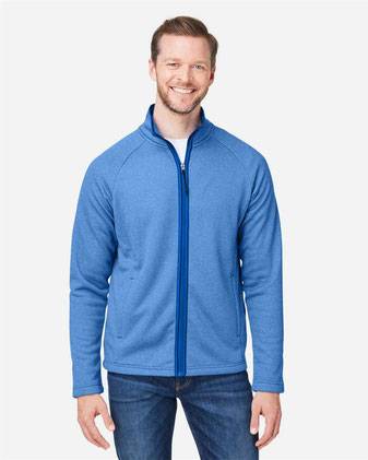 Venture Heathered Stripe Full-Zip