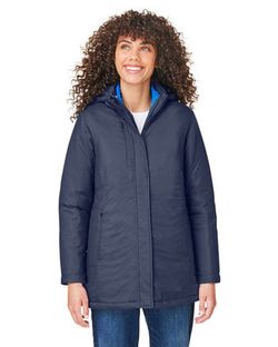 CORE365 Women's Inspire 3-in-1 Jacket with Insulated Liner CE725W CORE365 Women's Inspire 3-in-1 Jacket with Insulated Liner CE725W