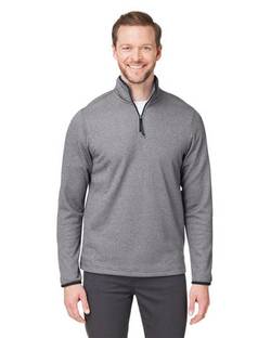 CORE365 Venture Heathered Stripe Quarter-Zip Pullover CE73 CORE365 Venture Heathered Stripe Quarter-Zip Pullover CE73