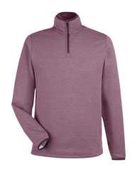 Venture Heathered Stripe Quarter-Zip Pullover