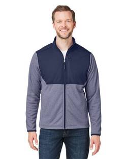 CORE365 Venture Heathered Stripe Hybrid Jacket CE74 CORE365 Venture Heathered Stripe Hybrid Jacket CE74