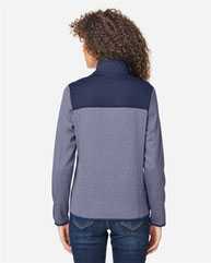Women's Venture Heathered Stripe Hybrid Jacket