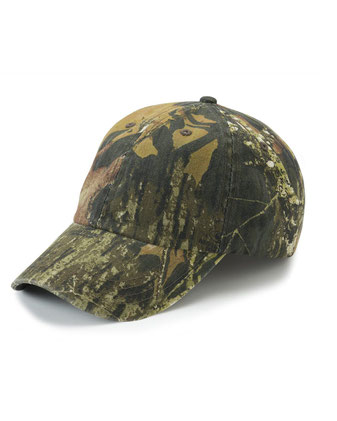 Garment-Washed Camo Cap