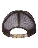 Mesh-Back Camo with Flag Undervisor Cap