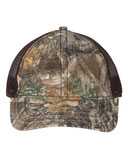 Mesh-Back Camo with Flag Undervisor Cap