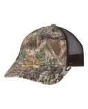 Mesh-Back Camo with Flag Undervisor Cap