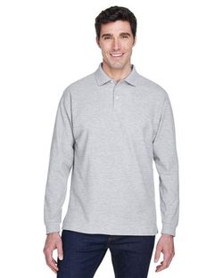 Devon & Jones Pima Piqué Long Sleeve Polo D110 Devon & Jones Pima Piqué Long Sleeve Polo D110