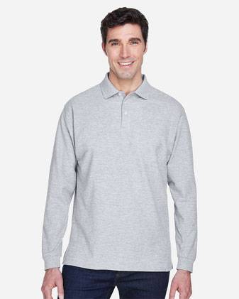 Devon & Jones Pima Piqué Long Sleeve Polo D110