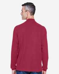 Sueded Jersey Mock Neck T-Shirt