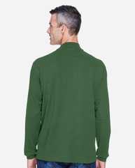 Sueded Jersey Mock Neck T-Shirt