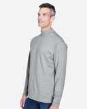 Devon & Jones Sueded Jersey Mock Neck T-Shirt D420