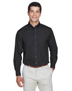 Devon & Jones Crown Collection® Broadcloth Woven Dress Shirt D620 Devon & Jones Crown Collection® Broadcloth Woven Dress Shirt D620