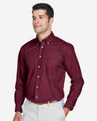 Crown Collection® Broadcloth Woven Dress Shirt