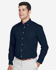 Crown Collection® Broadcloth Woven Dress Shirt