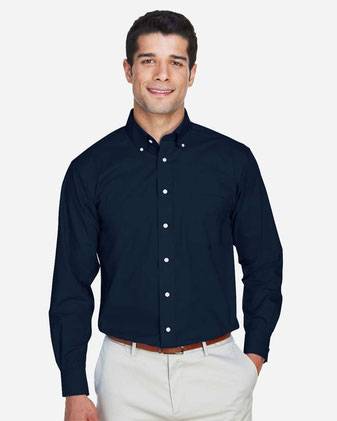 Crown Collection® Tall Broadcloth Woven Dress Shirt