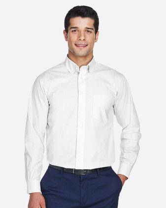 Crown Collection® Tall Broadcloth Woven Dress Shirt