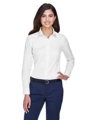 Women's Crown Collection® Oxford Woven Dress Shirt