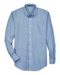Crown Collection® Gingham Check Woven Dress Shirt