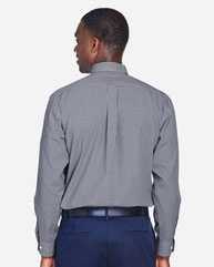 Crown Collection® Gingham Check Woven Dress Shirt