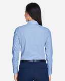 Women's Crown Collection® Banker Stripe Woven Dress Shirt