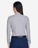 Women's Crown Collection® Banker Stripe Woven Dress Shirt