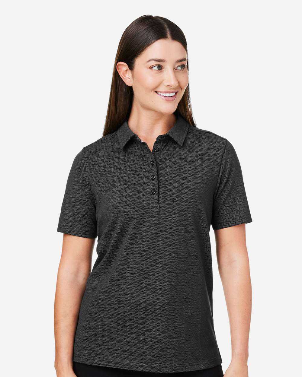 Devon & Jones Women's Crownlux Performance® Geo Polo DG101W