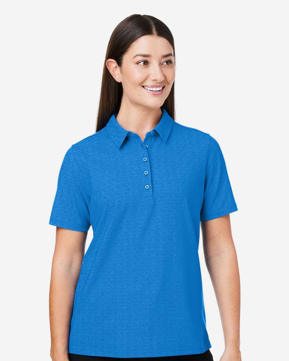 Devon & Jones Women's Crownlux Performance® Geo Polo DG101W