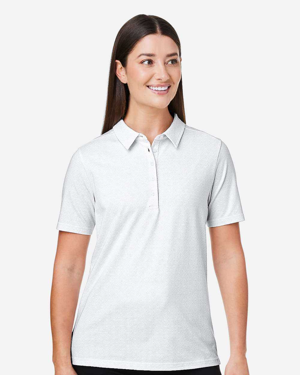 Devon & Jones Women's Crownlux Performance® Geo Polo DG101W