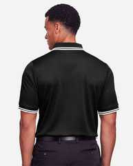 CrownLux Performance® Plaited Tipped Polo