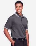 Devon & Jones CrownLux Performance® Plaited Tipped Polo DG20C