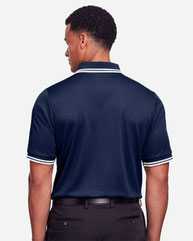CrownLux Performance® Plaited Tipped Polo