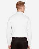 Devon & Jones CrownLux Performance® Plaited Long Sleeve Polo DG20L