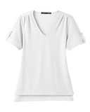Women's CrownLux Performance® Plaited Rolled Sleeve Shirt