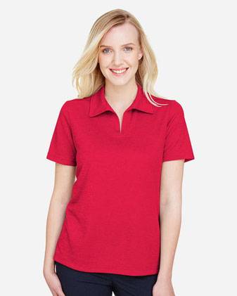 Devon & Jones Women's CrownLux Performance®&nbsp;Address Melange Polo DG22W