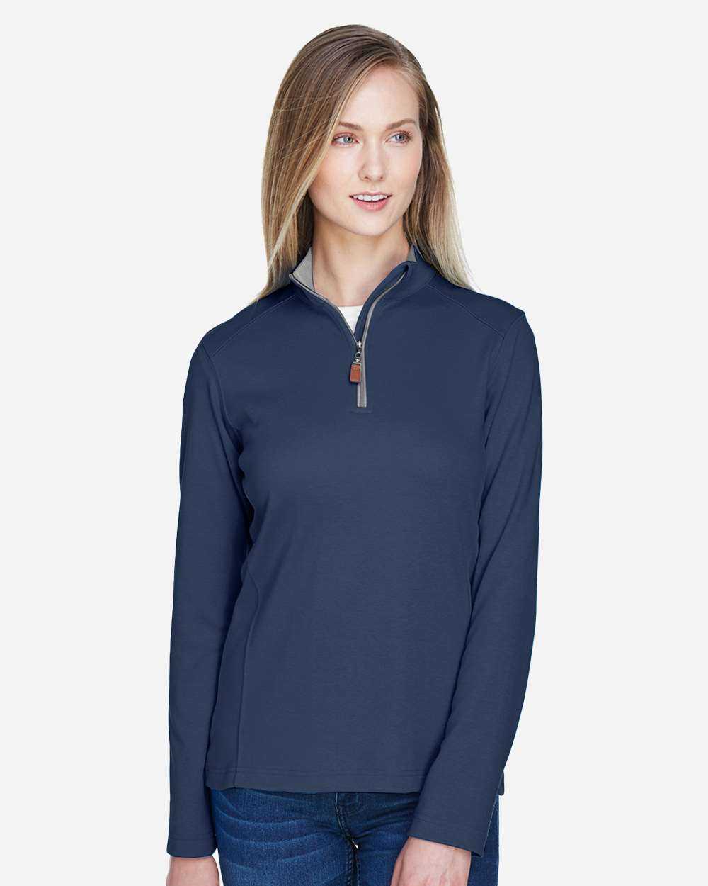 Devon & Jones Women's DRYTEC20™ Performance Quarter-Zip Pullover DG479W